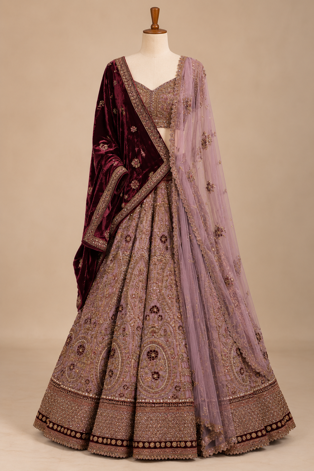 Payal Keyal Embroidered Lehenga Set