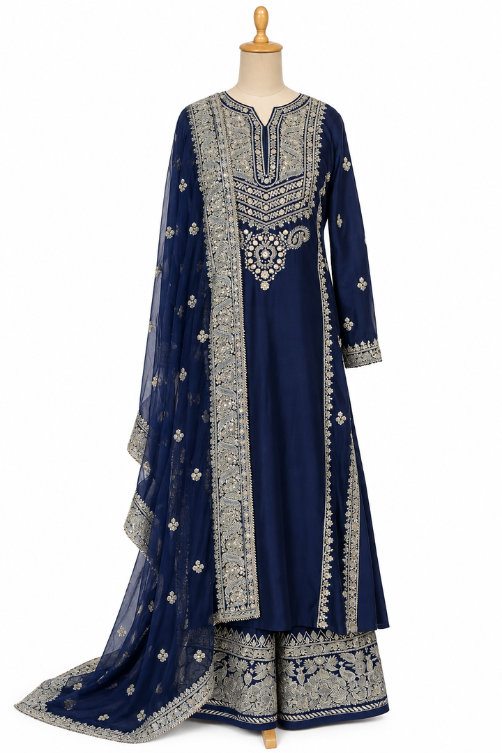 Gopi Vaid Embroidered Kurta Set