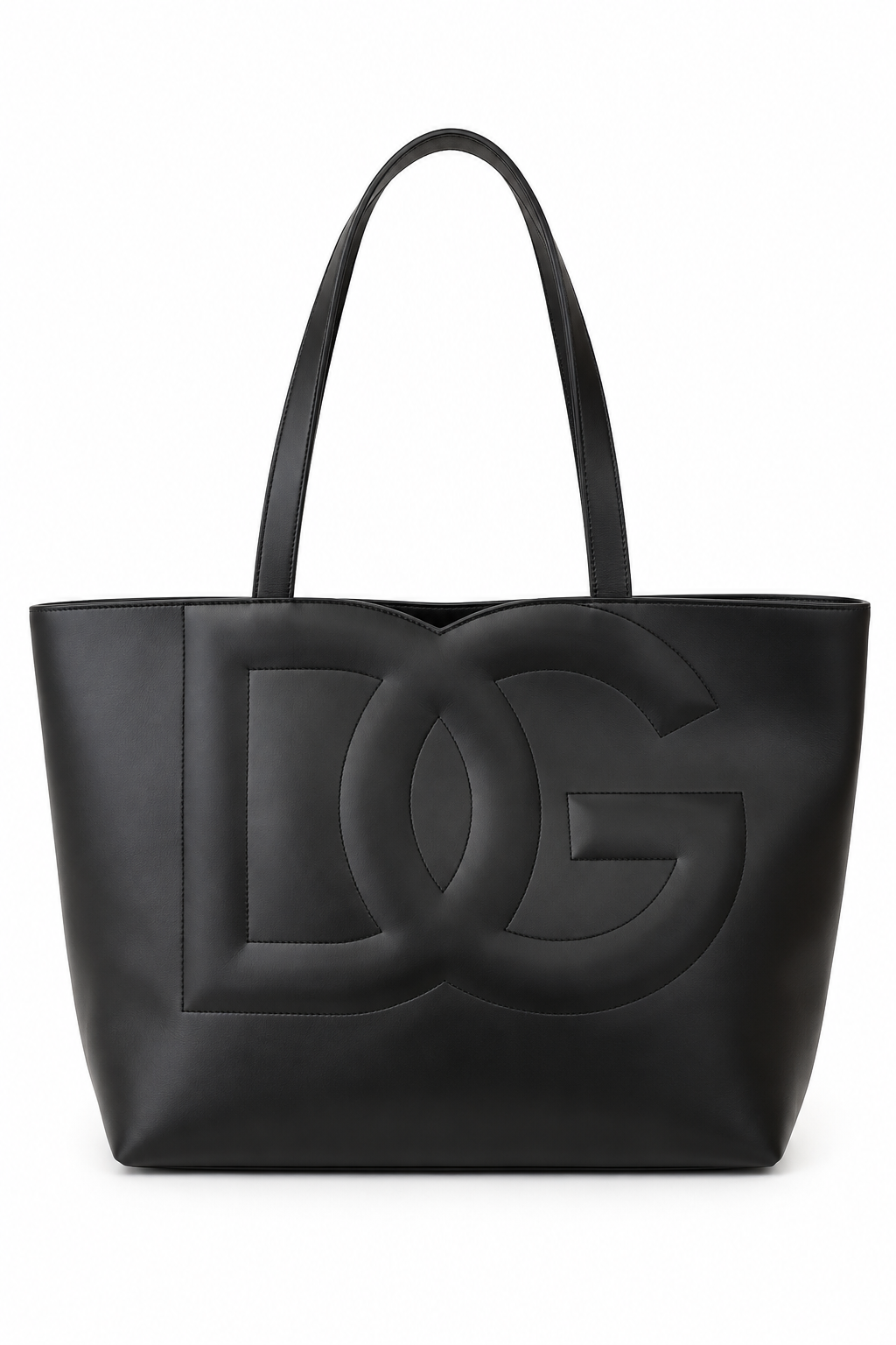 Dolce & Gabbana DG Logo Leather Tote Bag