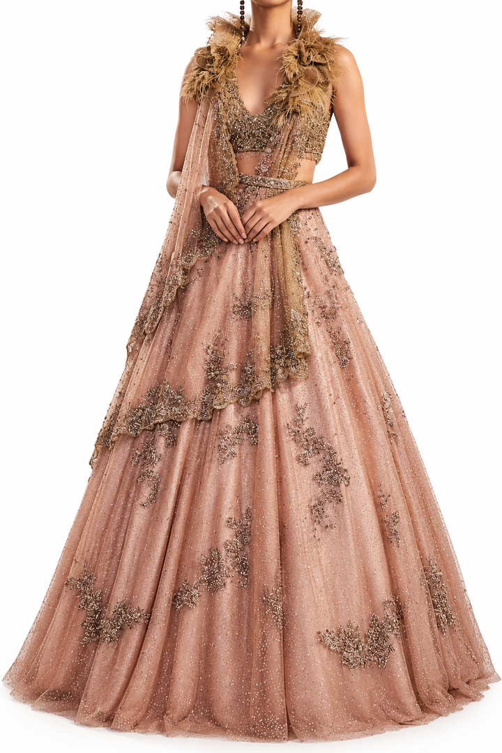 Dolly J Embellished Lehenga Set