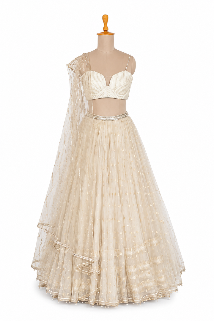 Tarun Tahiliani Embellished Lehenga Set