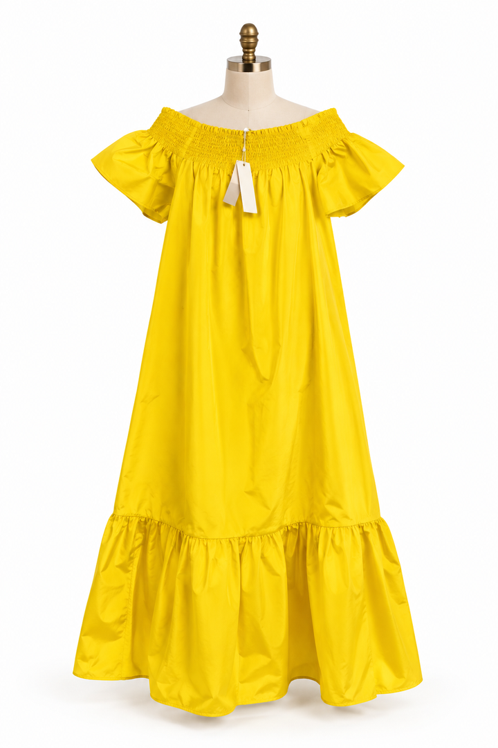 Tory Burch Yellow Dress