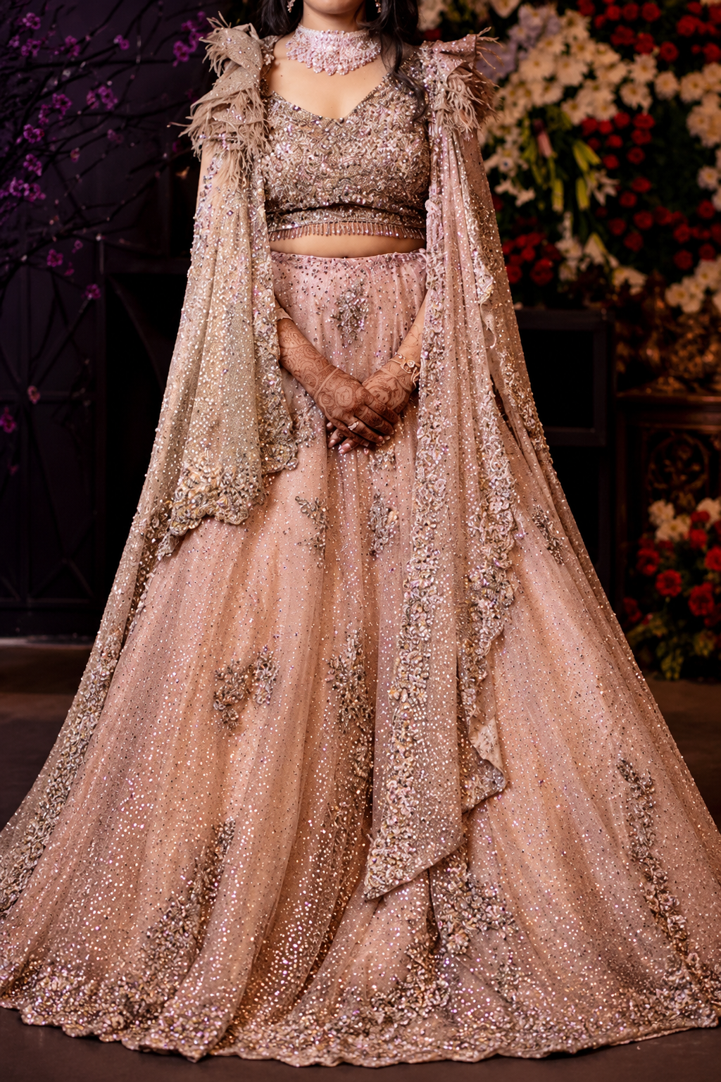 Dolly J Embellished Lehenga Set