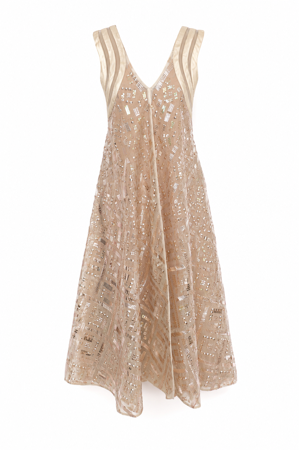 Abu Jani Sandeep Khosla Embellished Dress