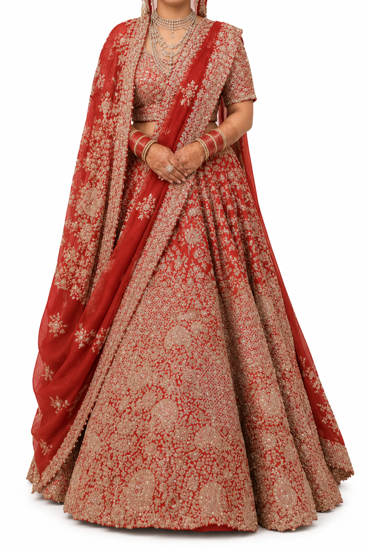 Anamika Khanna Embroidered Lehenga Set