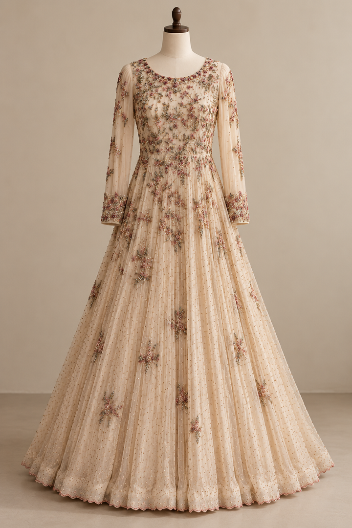 Dolly J Embellished Gown