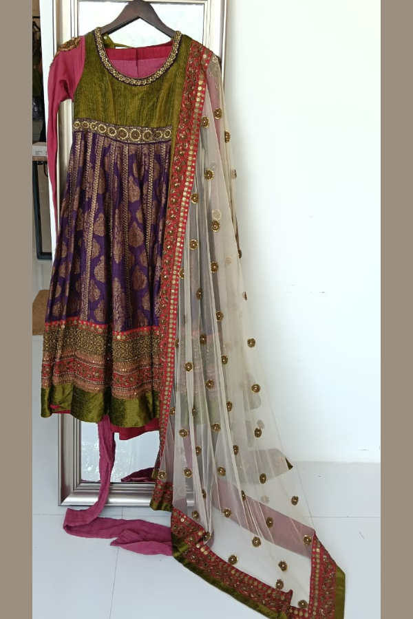 Sabyasachi Anarkali Suit Set