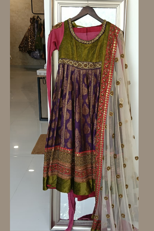 Sabyasachi Anarkali Suit Set