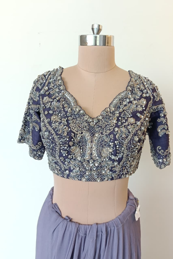 Dolly J Embellished Saree Set