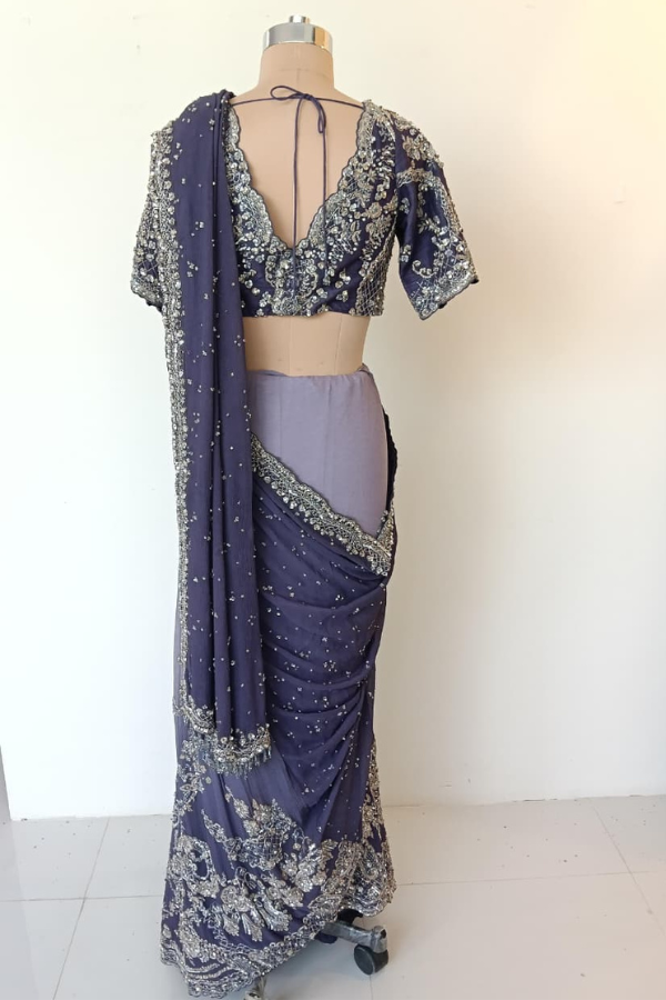 Dolly J Embellished Saree Set