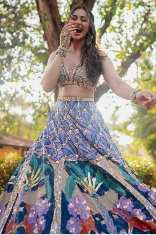 Papa Don't Preach Lehenga Set