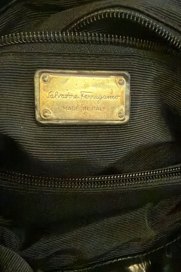 Salvatore Ferragamo Vara Sequined Tote Bag