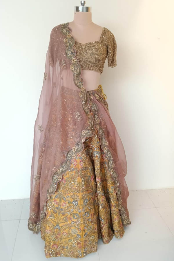 Shyamal & Bhumika Embroidered Lehenga Set