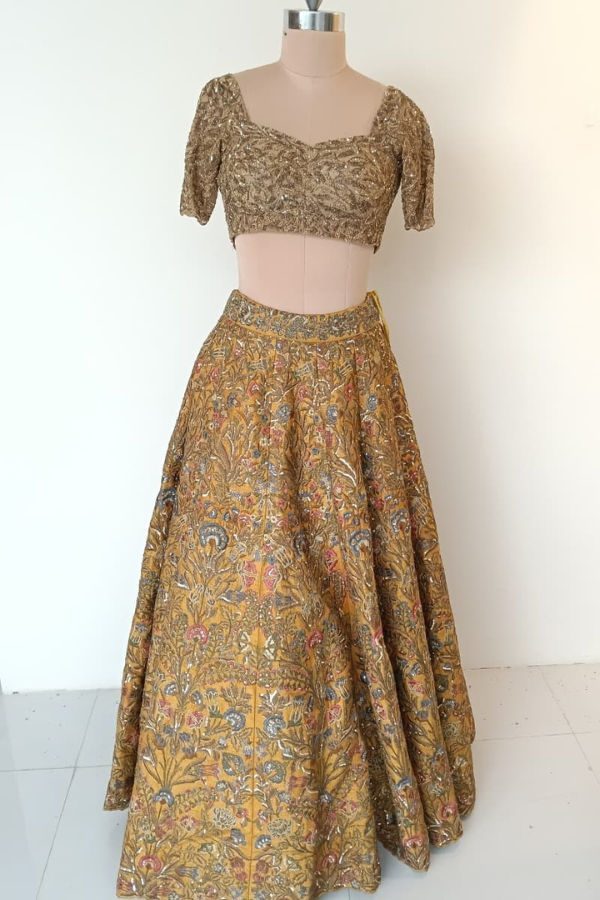 Shyamal & Bhumika Embroidered Lehenga Set