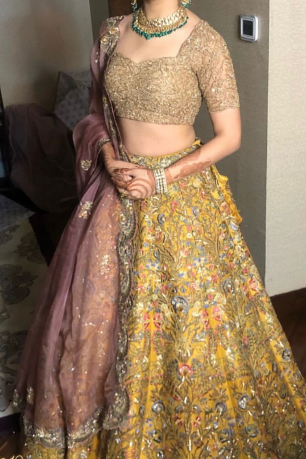 Shyamal & Bhumika Embroidered Lehenga Set