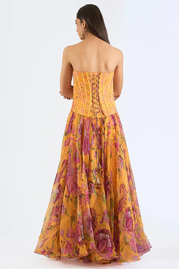 Mahima Mahajan Embroidered Corset Gown