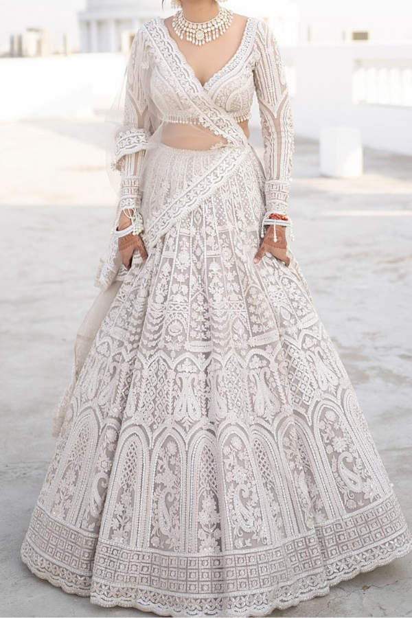 Seema Gujral Embellished Lehenga Set
