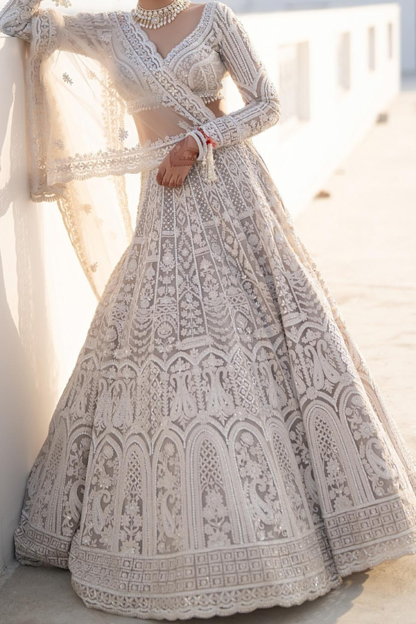 Seema Gujral Embellished Lehenga Set