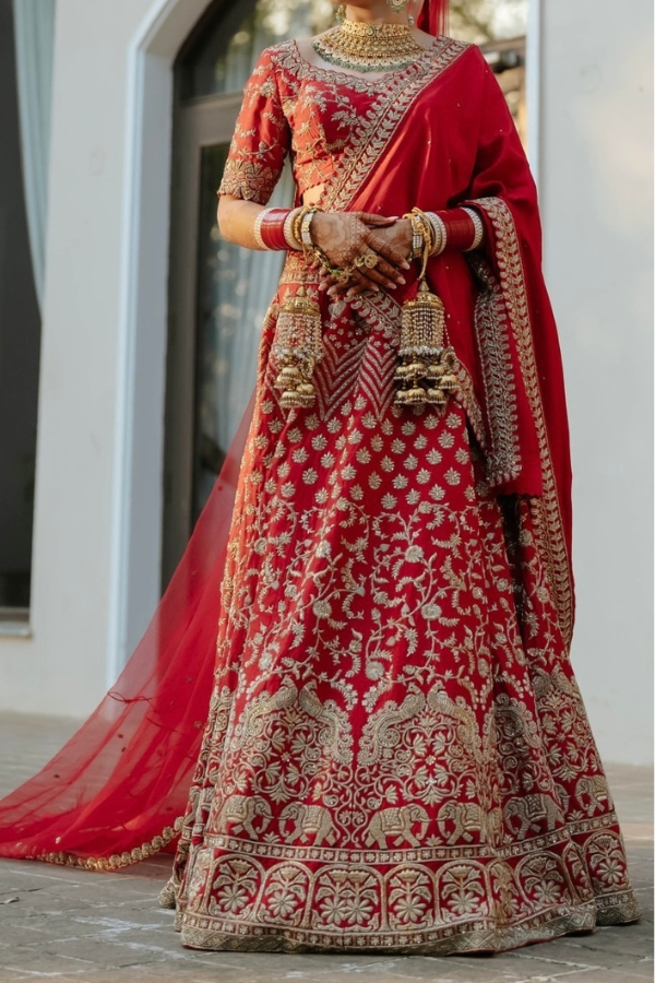 Mrunalini Rao Bridal Lehenga Set