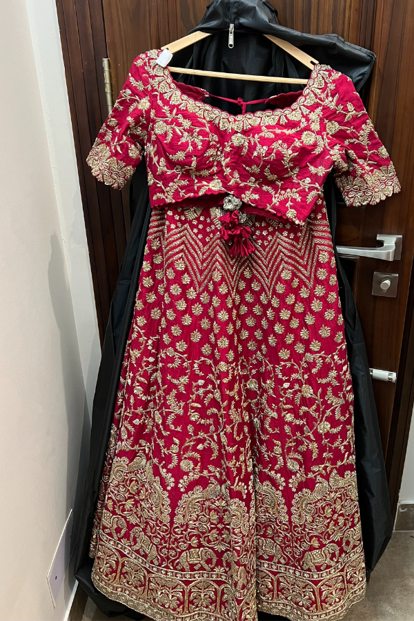 Mrunalini Rao Bridal Lehenga Set