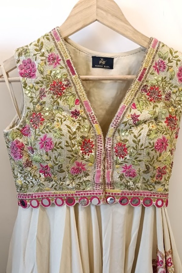 Varun Bahl Multicolor Embroidered Lehenga Set