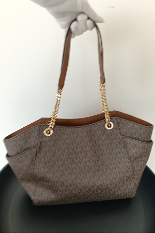 Michael Kors Jet Set Signature Logo Shoulder Bag