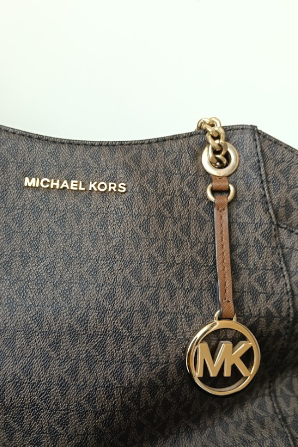 Michael Kors Jet Set Signature Logo Shoulder Bag
