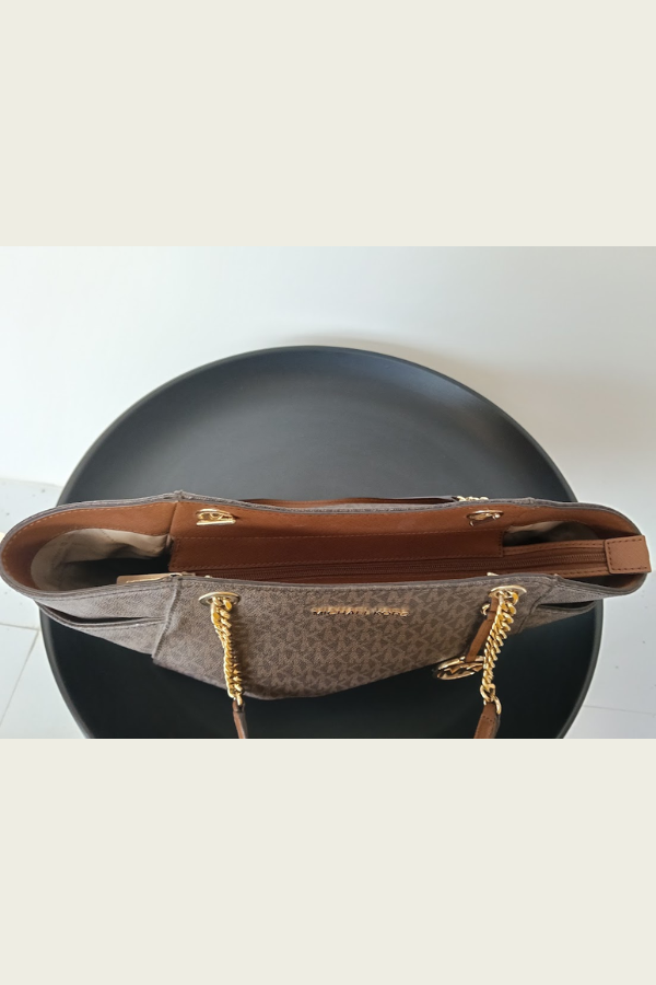 Michael Kors Jet Set Signature Logo Shoulder Bag