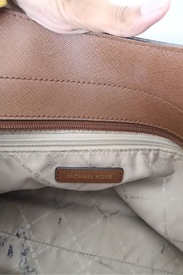 Michael Kors Jet Set Signature Logo Shoulder Bag