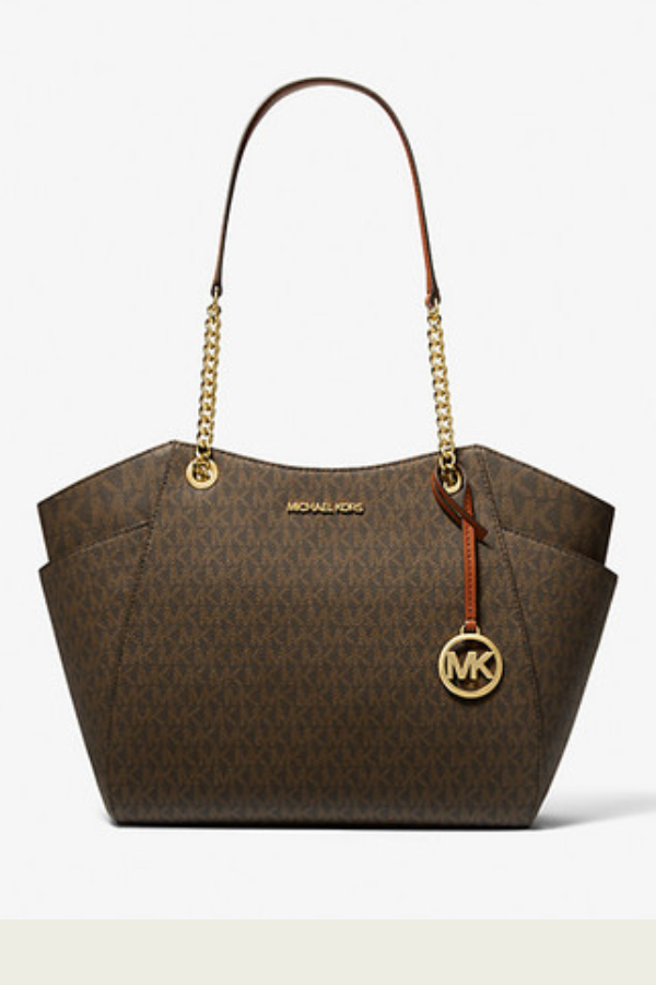 Michael Kors Jet Set Signature Logo Shoulder Bag
