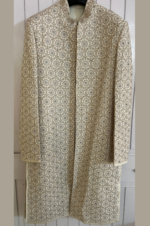 Tasva x Tarun Tahiliani Embroidered Sherwani Set