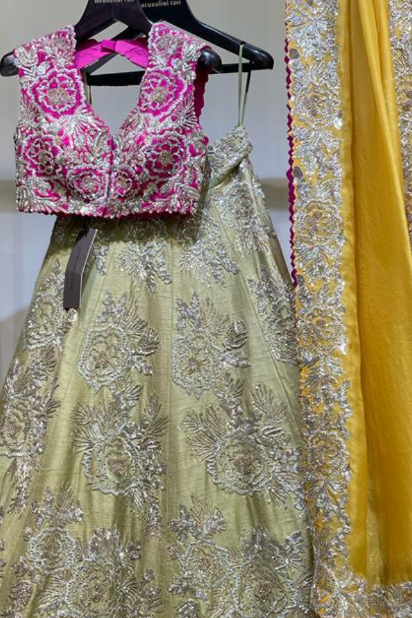 Mrunalini Rao Embellished Lehenga Set
