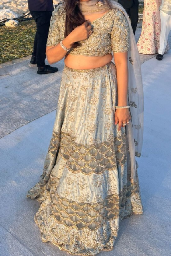 Payal Singhal Embroidered Lehenga Set