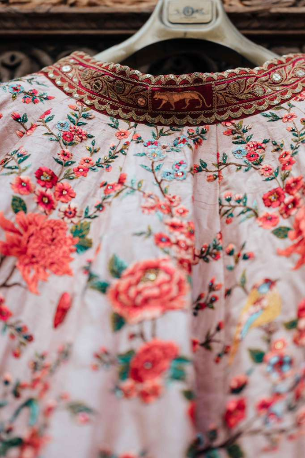 Sabyasachi Floral Embroidered Lehenga