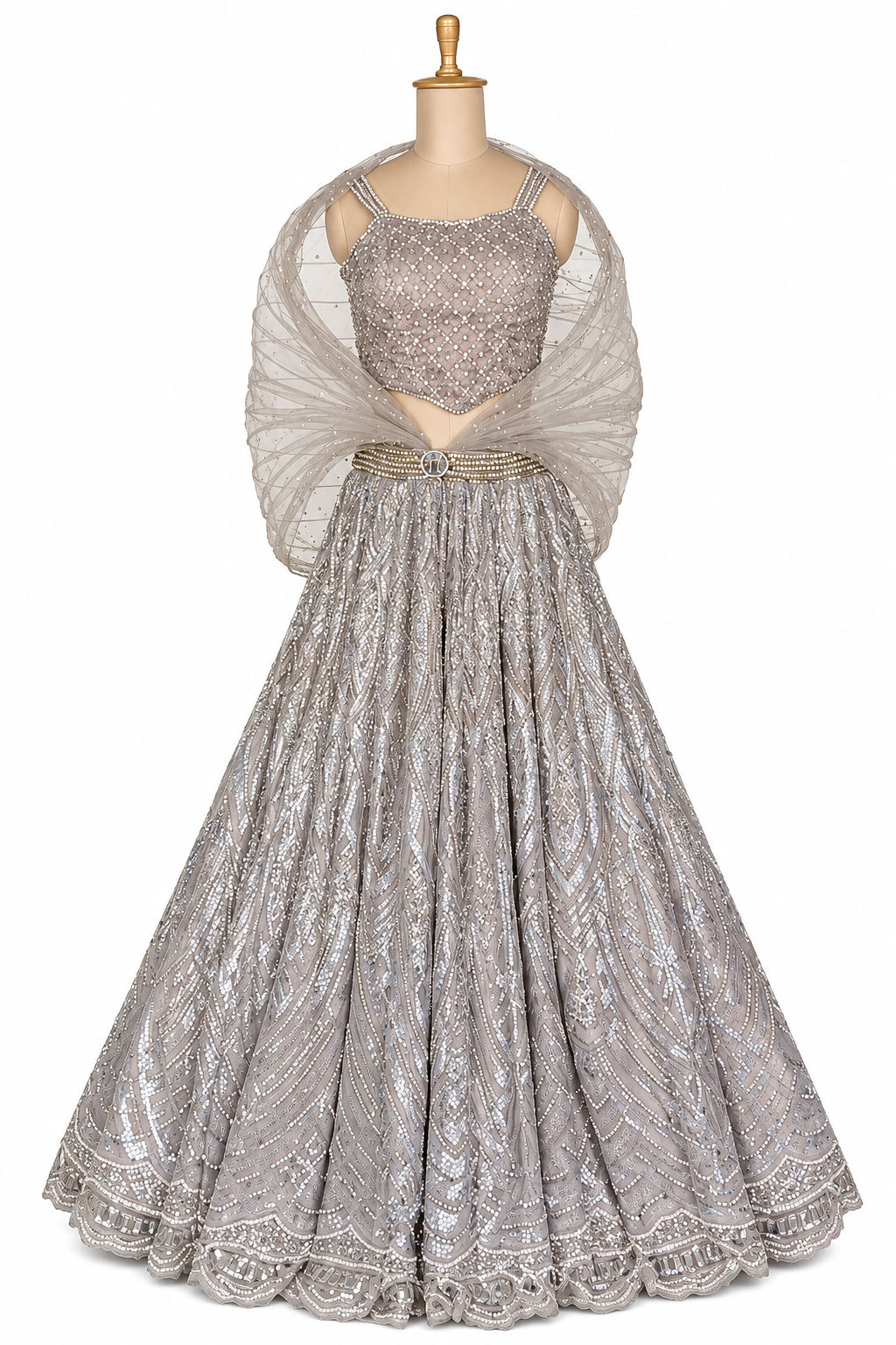 Tarun Tahiliani Embellished Lehenga Set