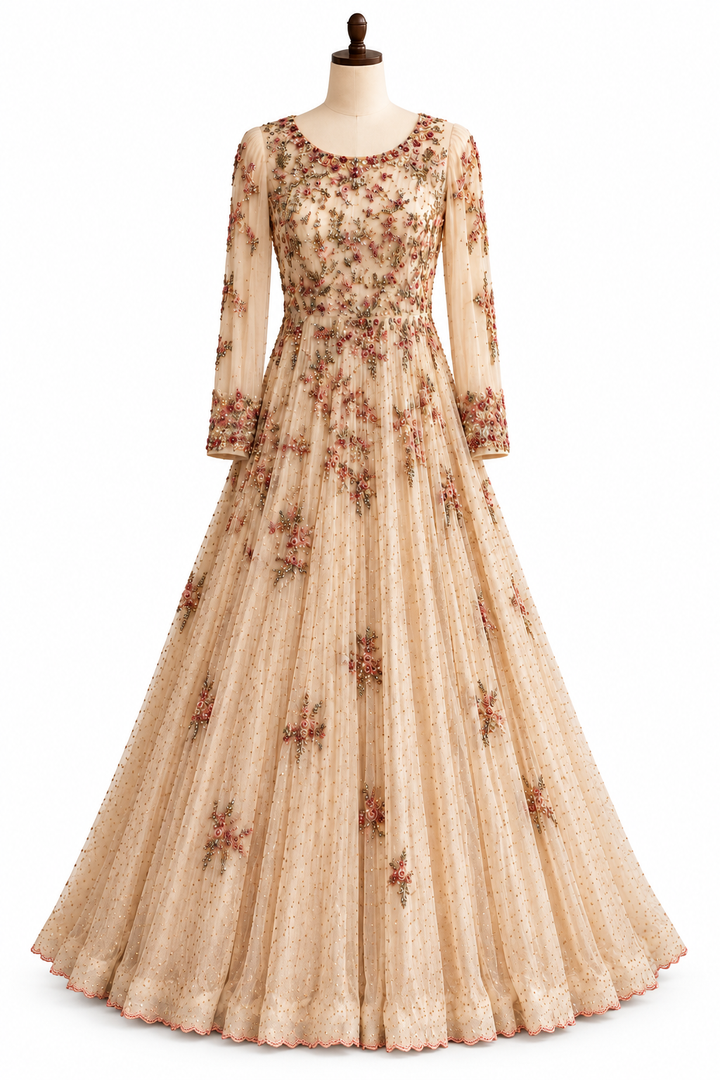 Dolly J Embellished Gown