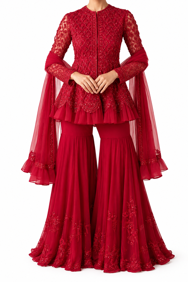 Ridhi Mehra Eshrat Sharara Set