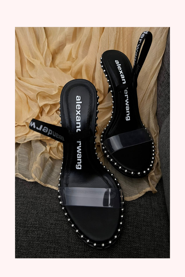 Alexander Wang Stud Nova Strap Sandal EU 38