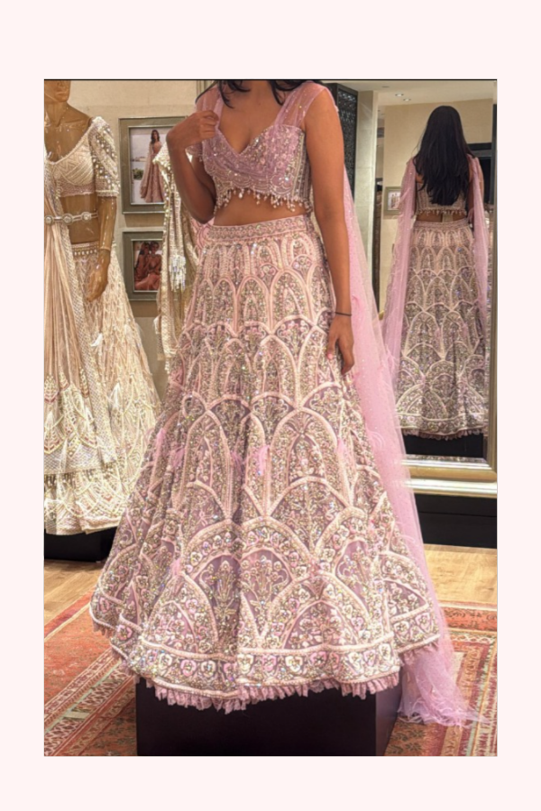 Tarun Tahiliani Crystal Lehenga Set