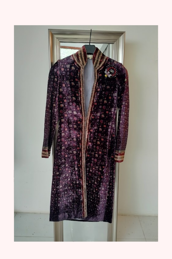 Tarun Tahiliani Velvet Jacket
