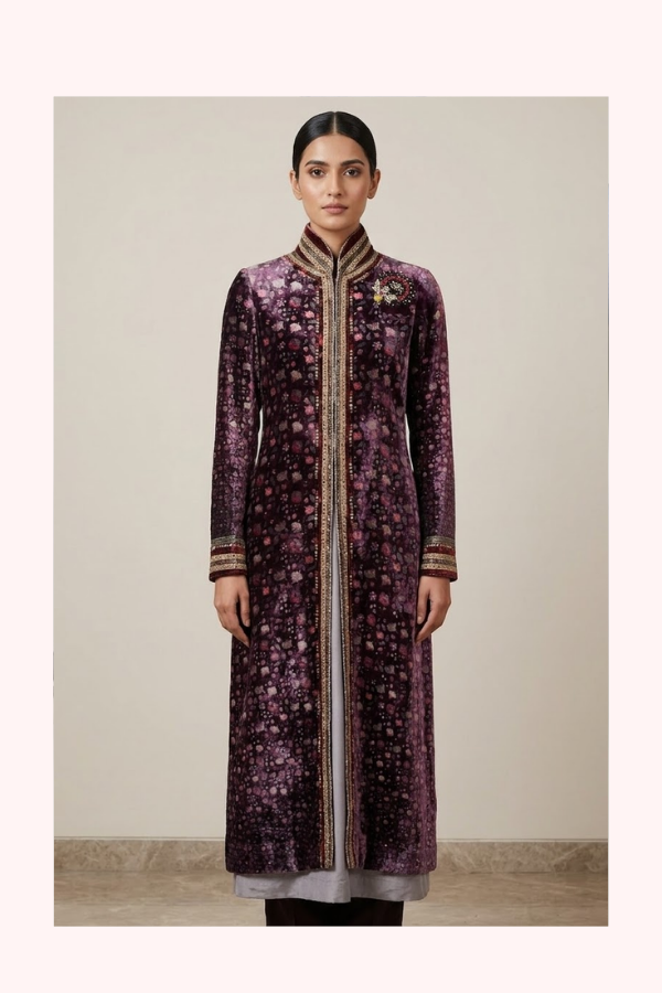 Tarun Tahiliani Velvet Jacket
