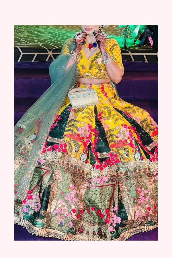 Gazal Gupta Embroidered Lehenga Set