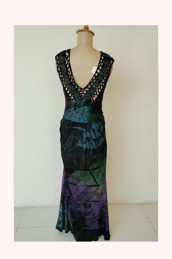 Rana Gill Printed Dress