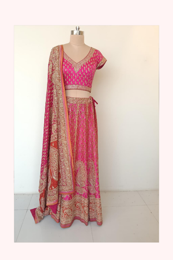 Ritu Kumar Daya Zardozi Lehenga Set