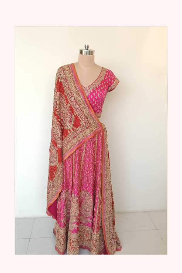 Ritu Kumar Daya Zardozi Lehenga Set