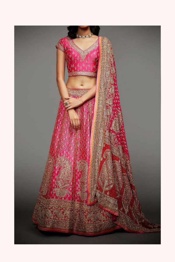 Ritu Kumar Daya Zardozi Lehenga Set