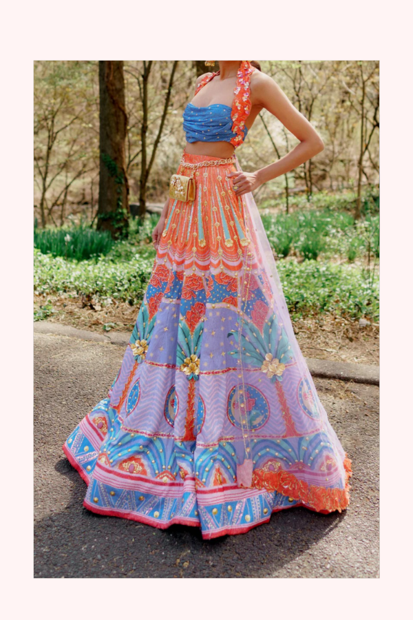 Papa Don't Preach Embellished Lehenga Set