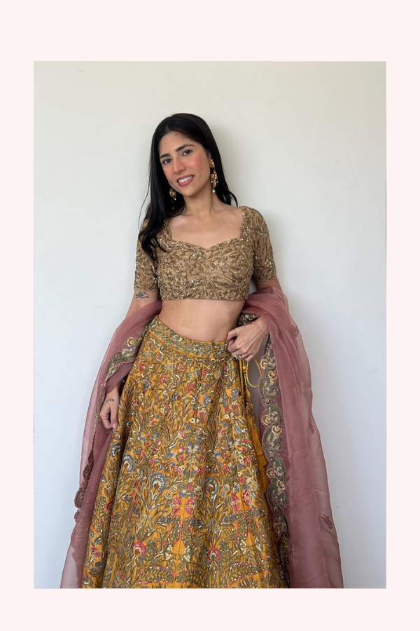 Shyamal & Bhumika Embroidered Lehenga Set