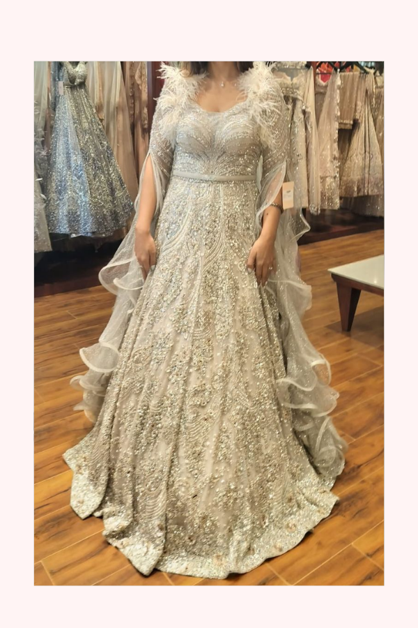Dolly J Embellished Ball Gown