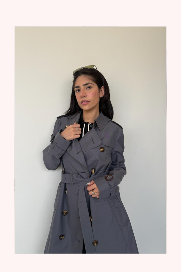 Burberry Kensington Mid length Trench Coat
